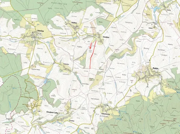 Prodej pole, Honětice, 19723 m2