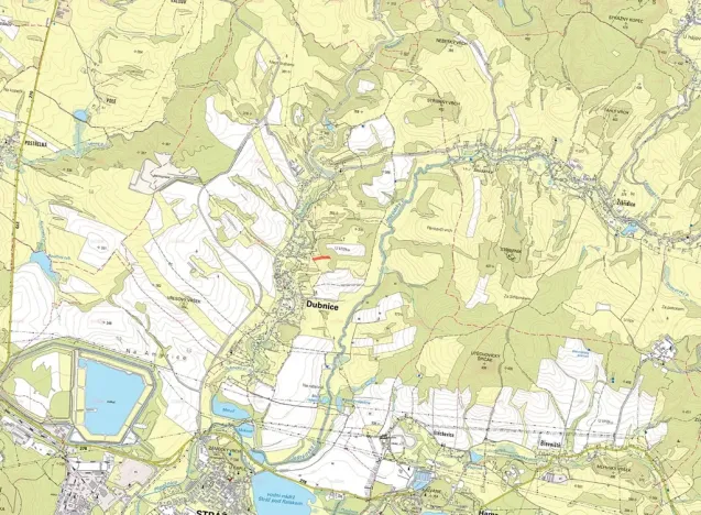 Prodej louky, Dubnice, 3798 m2