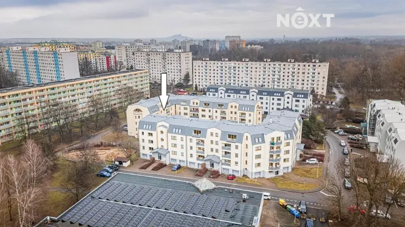 Pronájem bytu 3+kk, Pardubice, Na Labišti, 61 m2