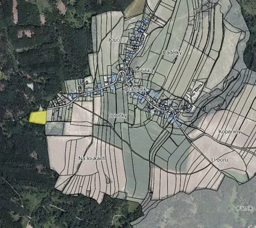 Prodej pozemku pro bydlení, Lipinka, 8126 m2