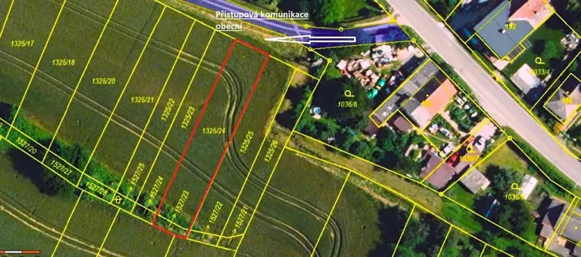 Prodej pozemku pro bydlení, Rovensko, 633 m2