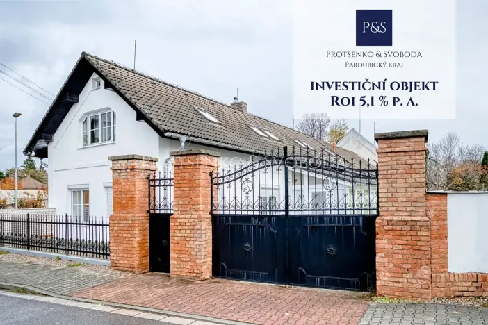 Prodej činžovního domu, Pardubice, Žižkova, 250 m2