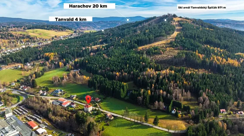 Prodej bytu 1+kk, Tanvald, Údolí Kamenice, 40 m2