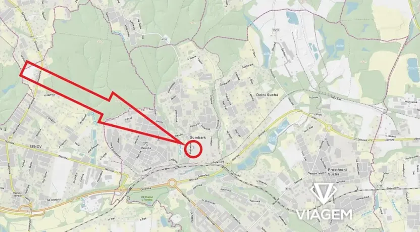 Prodej pozemku pro bydlení, Havířov, 732 m2