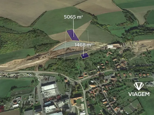 Prodej podílu pole, Krušovice, 466 m2