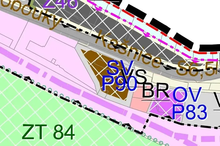 Prodej komerčního pozemku, Klobouky u Brna, Nádražní, 2124 m2