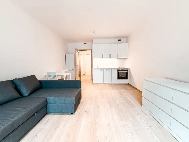 Pronájem bytu 1+kk, Praha - Hloubětín, Poděbradská, 37 m2
