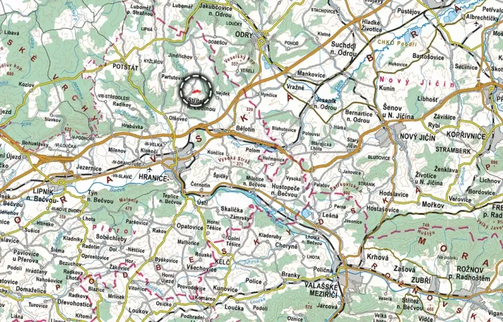 Prodej louky, Střítež nad Ludinou, 24573 m2