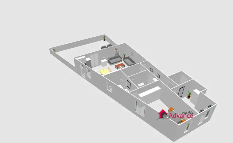 Prodej bytu 3+kk, Ostrava, Na Prádle, 87 m2