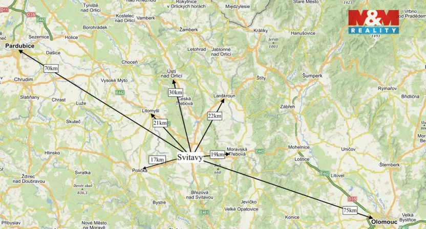 Prodej bytu 1+kk, Svitavy - Předměstí, Říční, 36 m2