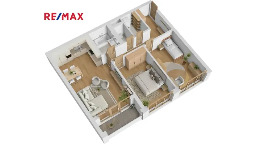 Prodej bytu 3+kk, Praha - Karlín, Breitfeldova, 90 m2