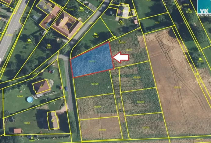 Prodej pozemku pro bydlení, Litomyšl, 847 m2