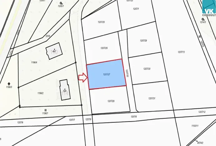 Prodej pozemku pro bydlení, Litomyšl, 792 m2