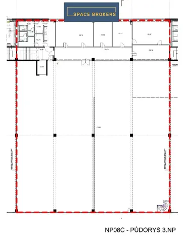 Pronájem obchodního prostoru, Praha - Horní Počernice, K Bílému vrchu, 1400 m2