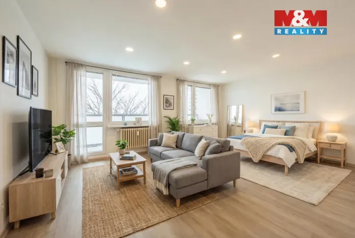 Prodej bytu 1+kk, Kladno, Štechova, 49 m2