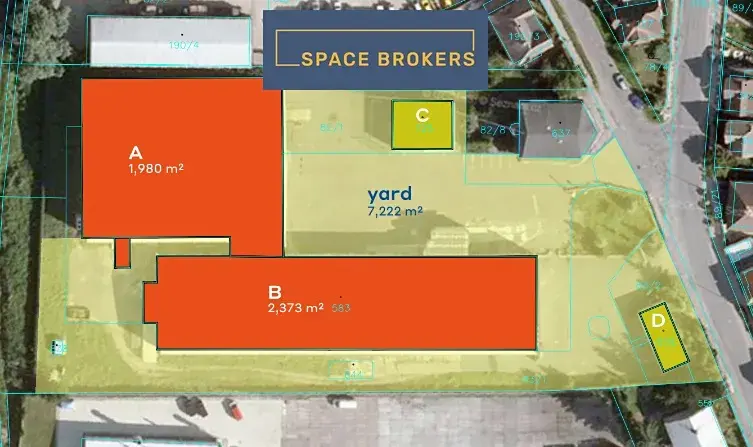 Pronájem skladu, Lysá nad Labem, 4726 m2