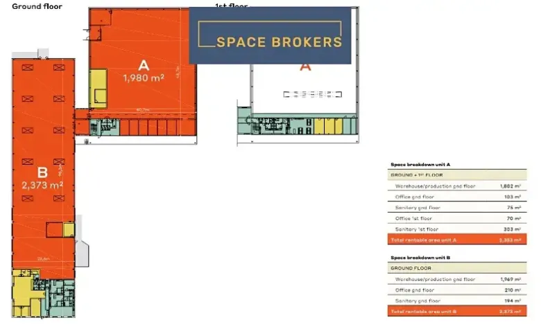 Pronájem skladu, Lysá nad Labem, 4726 m2
