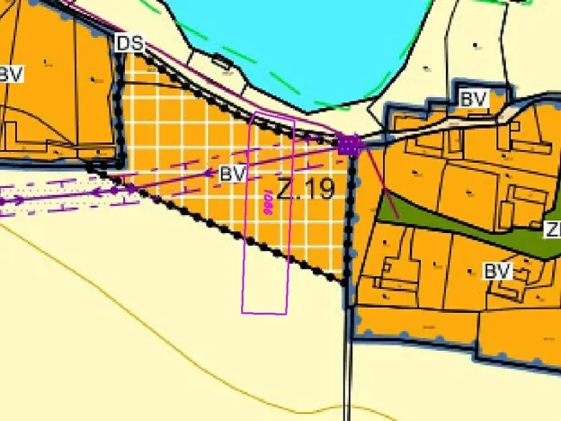 Dražba pozemku pro bydlení, Albrechtice nad Vltavou, 4328 m2