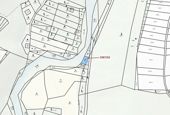 Dražba pozemku, Ivančice, 88 m2