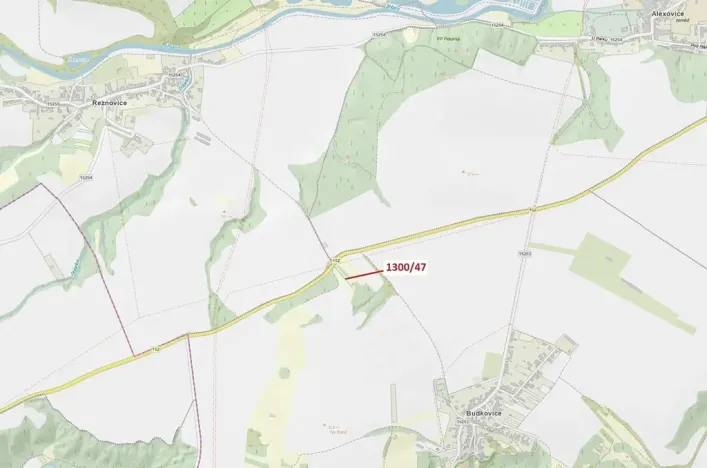 Dražba pozemku, Ivančice, 219 m2