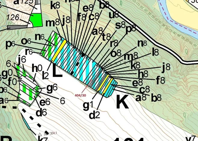 Dražba lesa, Ivančice, 409 m2