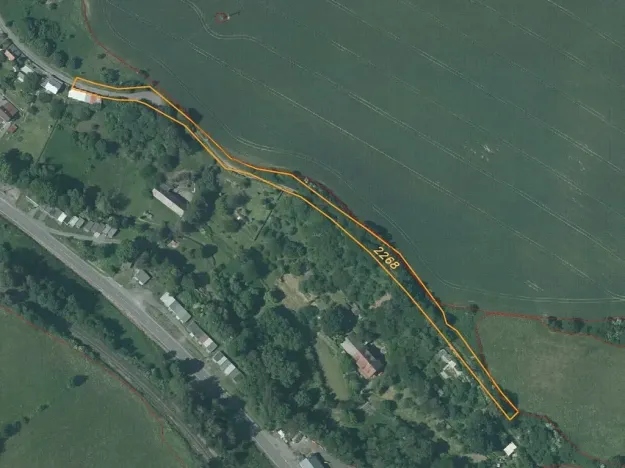 Dražba pozemku, Vítkov, 3225 m2