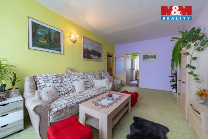 Prodej bytu 3+1, Aš, Palackého, 67 m2