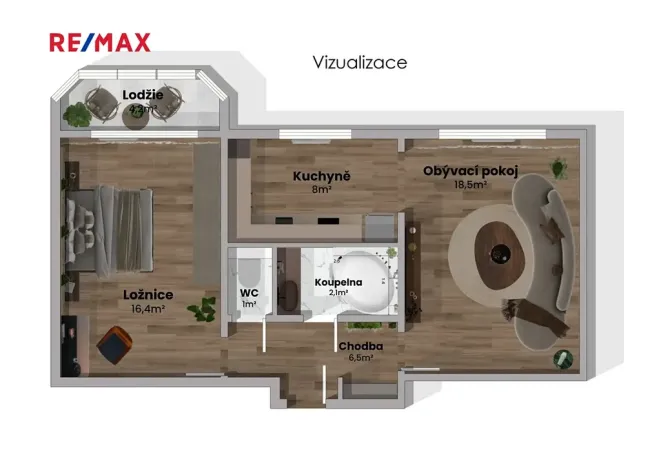 Prodej bytu 2+1, Ostrava, Sokolovská, 56 m2