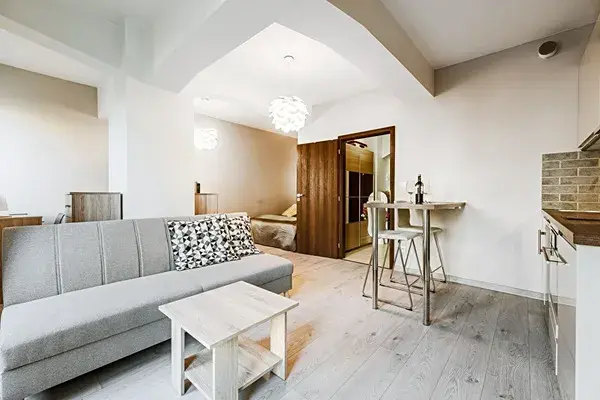 Pronájem bytu 1+kk, Praha - Holešovice, Jankovcova, 33 m2