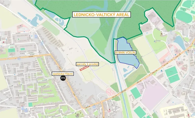 Prodej podílu pozemku pro bydlení, Břeclav, 656 m2