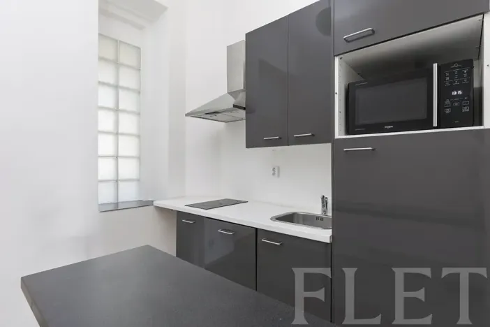 Pronájem bytu 1+1, Praha - Holešovice, Kamenická, 40 m2