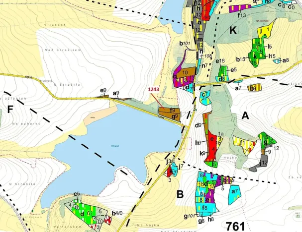 Dražba lesa, Nezdřev, 2662 m2
