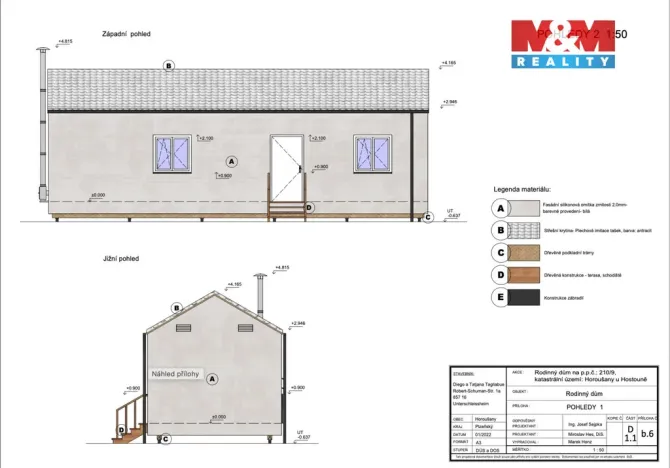 Prodej rodinného domu, Hostouň - Horoušany, 40 m2