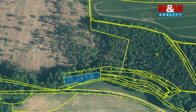 Prodej pozemku, Újezd u Svatého Kříže, 1239 m2