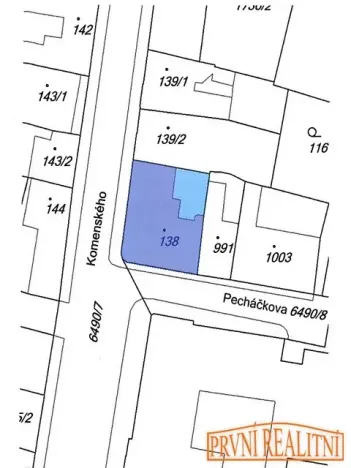 Prodej komerční nemovitosti, Uherský Brod, Komenského, 564 m2