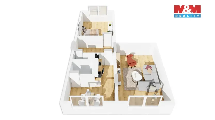 Prodej bytu 2+1, Říčany, Leopolda Peka, 63 m2