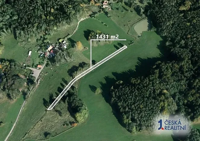 Prodej pole, Bor u Skutče, 1431 m2