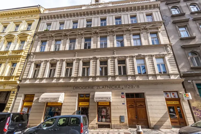 Pronájem bytu 2+kk, Praha - Nové Město, Zlatnická, 48 m2