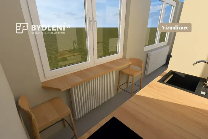 Prodej bytu 1+1, Hrob, Rybniční, 27 m2