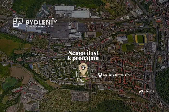 Pronájem komerční nemovitosti, Teplice, Jaselská, 754 m2