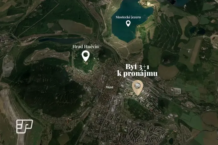 Pronájem bytu 3+1, Most, Moskevská, 65 m2