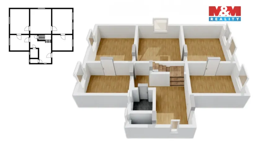 Prodej bytu 4+1, Karviná - Lázně Darkov, Lázeňský park, 87 m2