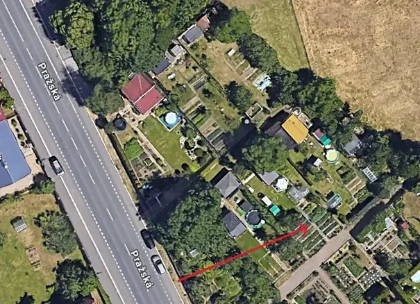 Prodej zahrady, Chomutov, Pražská, 283 m2