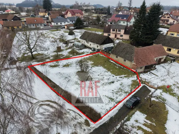 Prodej pozemku, Moravec, 767 m2