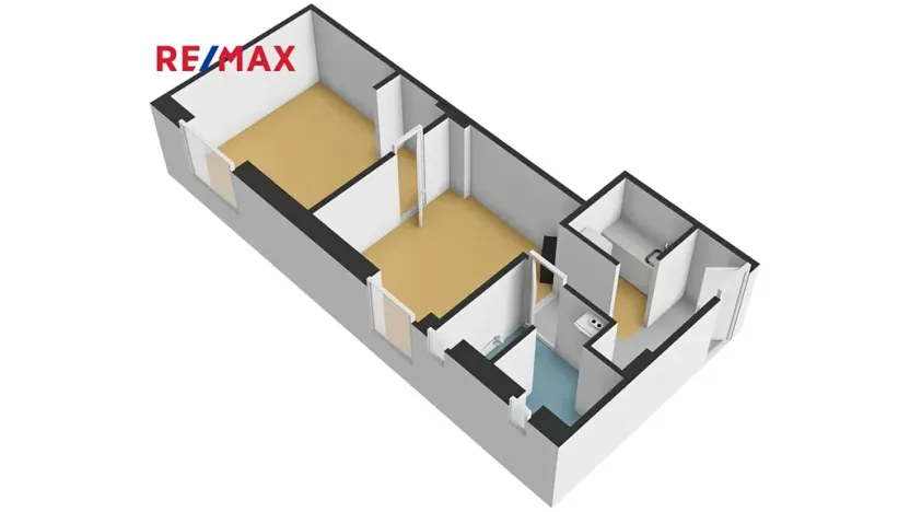 Prodej bytu 2+kk, Jeseník, Vančurova, 40 m2