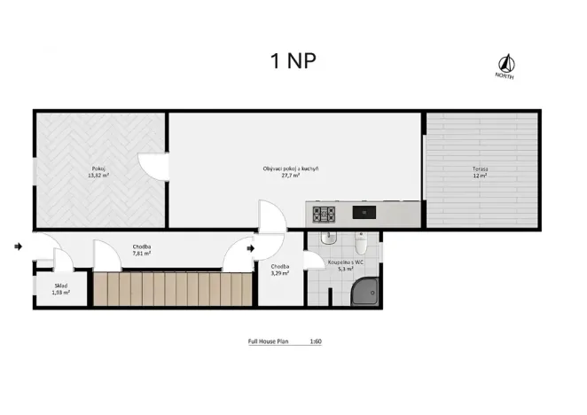 Prodej rodinného domu, Olomouc, Polská, 143 m2