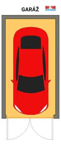 Pronájem garáže, České Budějovice - České Budějovice 6, 12 m2