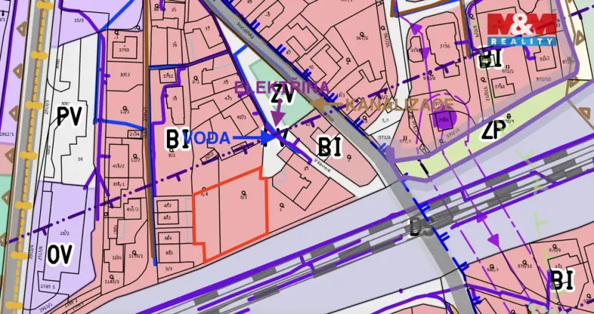 Prodej pozemku pro bydlení, Choceň, V Kamení, 1000 m2