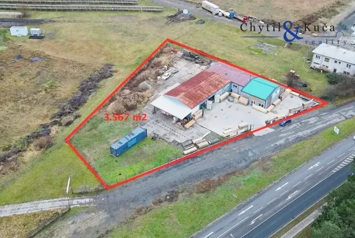 Prodej obchodního prostoru, Bystřice pod Hostýnem, Holešovská, 3567 m2