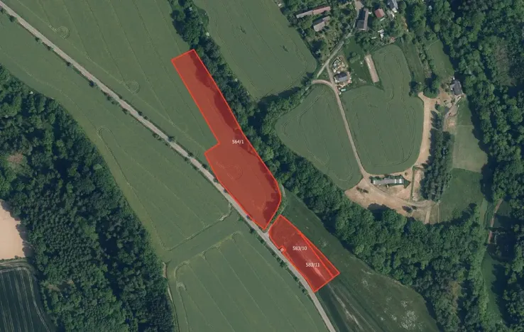 Prodej pole, Soběslavice, 57788 m2
